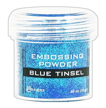 Ranger - Embossing powder - Blue Tinsel