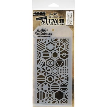 Tim holtz - Layering Stencil - Patchwork Hex