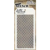Tim Holtz - Layering stencil - Herringbone