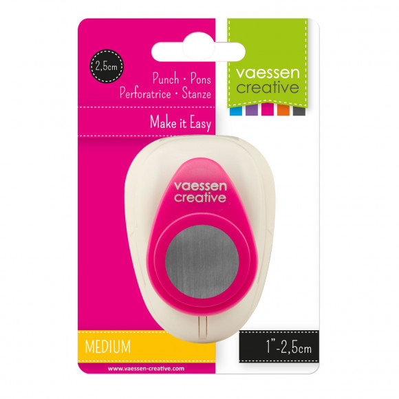 Vaessen - Punch-   Craft punch cirkle medium 