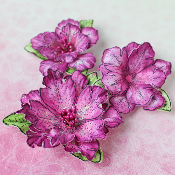 Heartfelt - Dies - Large Classic Petunia - 3