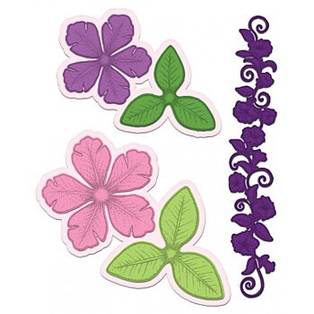 Heartfelt - Dies - Large Classic Petunia