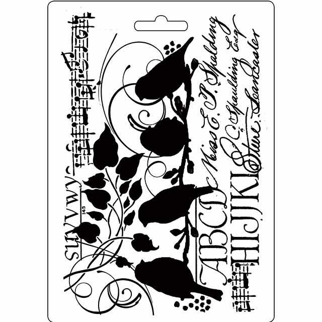 Stamperia - Soft Mould A5 - Birds