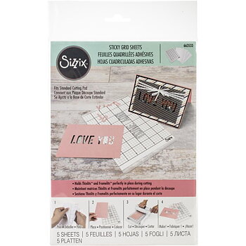 Sizzix-  Sticky Grind Sheets