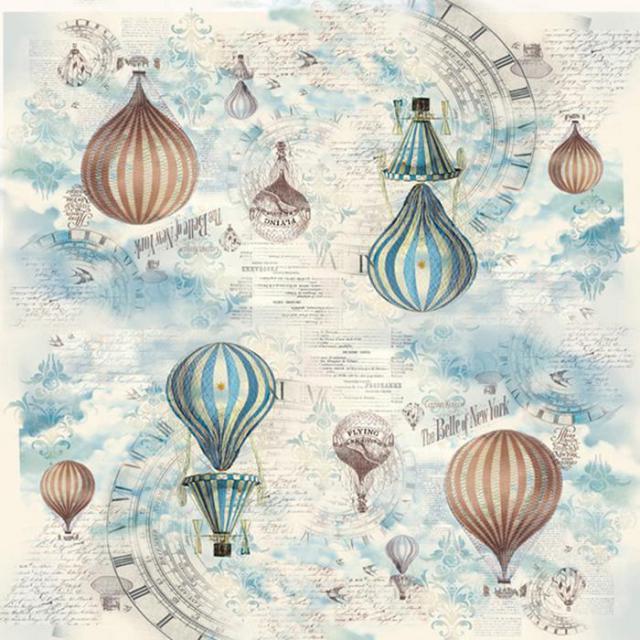 Stamperia - Servettpapper - Baloon