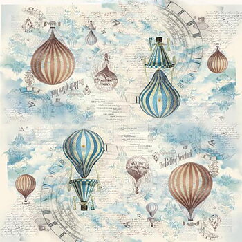 Stamperia - Servettpapper - Baloon