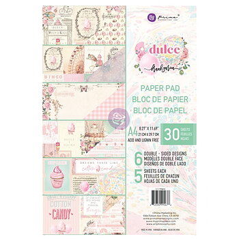 Prima -  Dulce Collection -  Paper pad A4