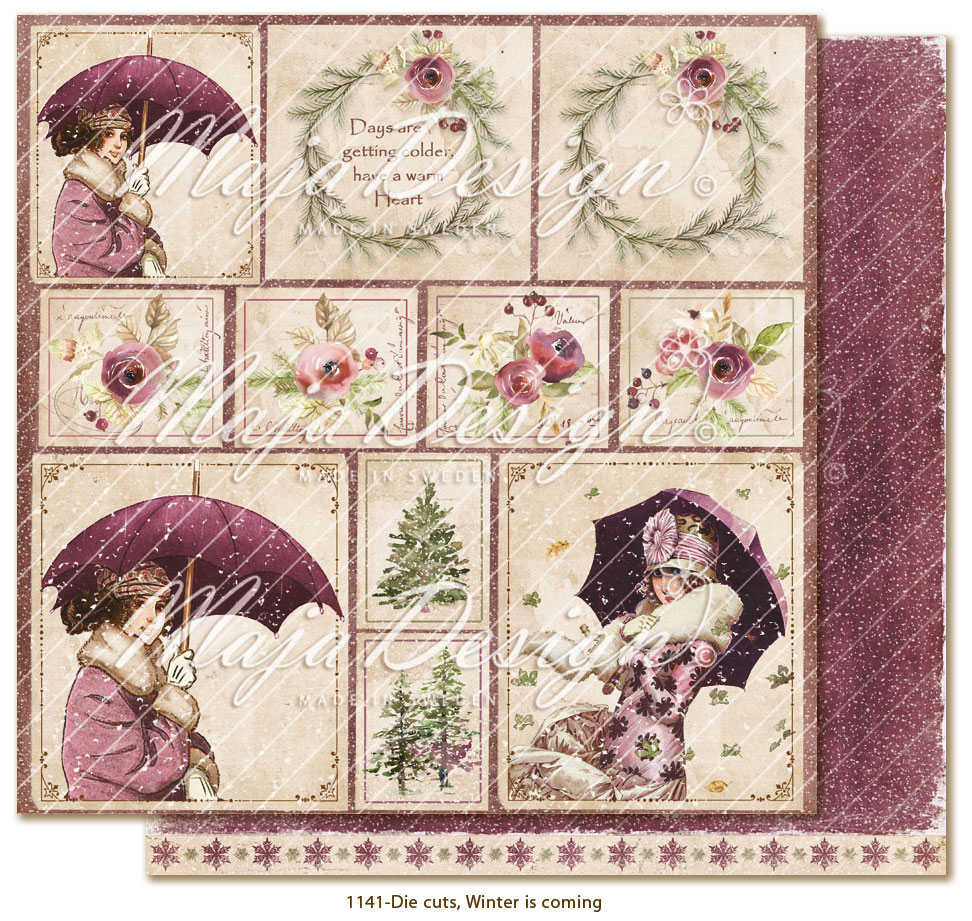 Maja Design -  Winter is coming- Die cuts
