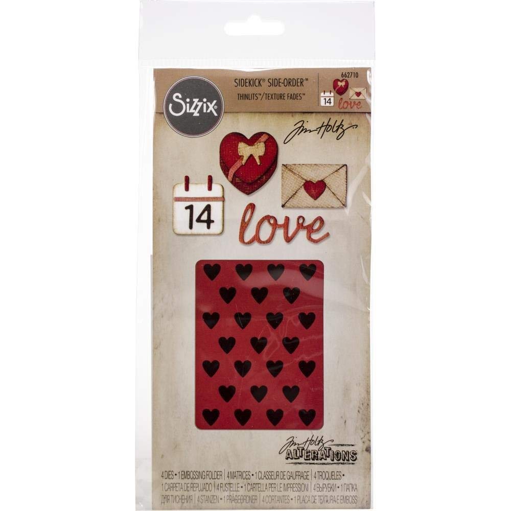 Sizzix Sidekick Side-Order Set - Valentine by Tim Holtz