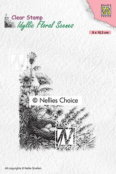Nellies Choice - Clearstamp - Bird`s nest
