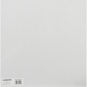 Chipboard- Vit  - 12 x 12"  (30,5x30,5cm)