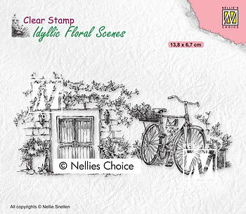 Nellies Choice - Clearstamp - Bike