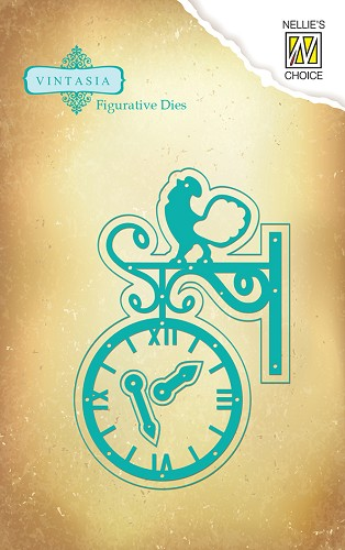 Nellie`s Choice - Vintasia Dies - Clock
