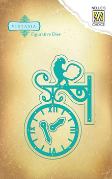 Nellie`s Choice - Vintasia Dies - Clock