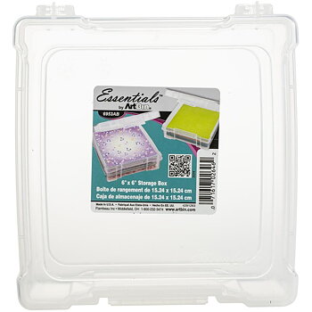 ArtBin - plastlåda 6x6" (ca 15,2x15,2 cm)