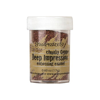 Stampendous - Frantage Deep Impression Embossing Enamel - Chunky Copper