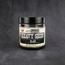 Art Basics - Heavy Gesso - Black, 250 ml