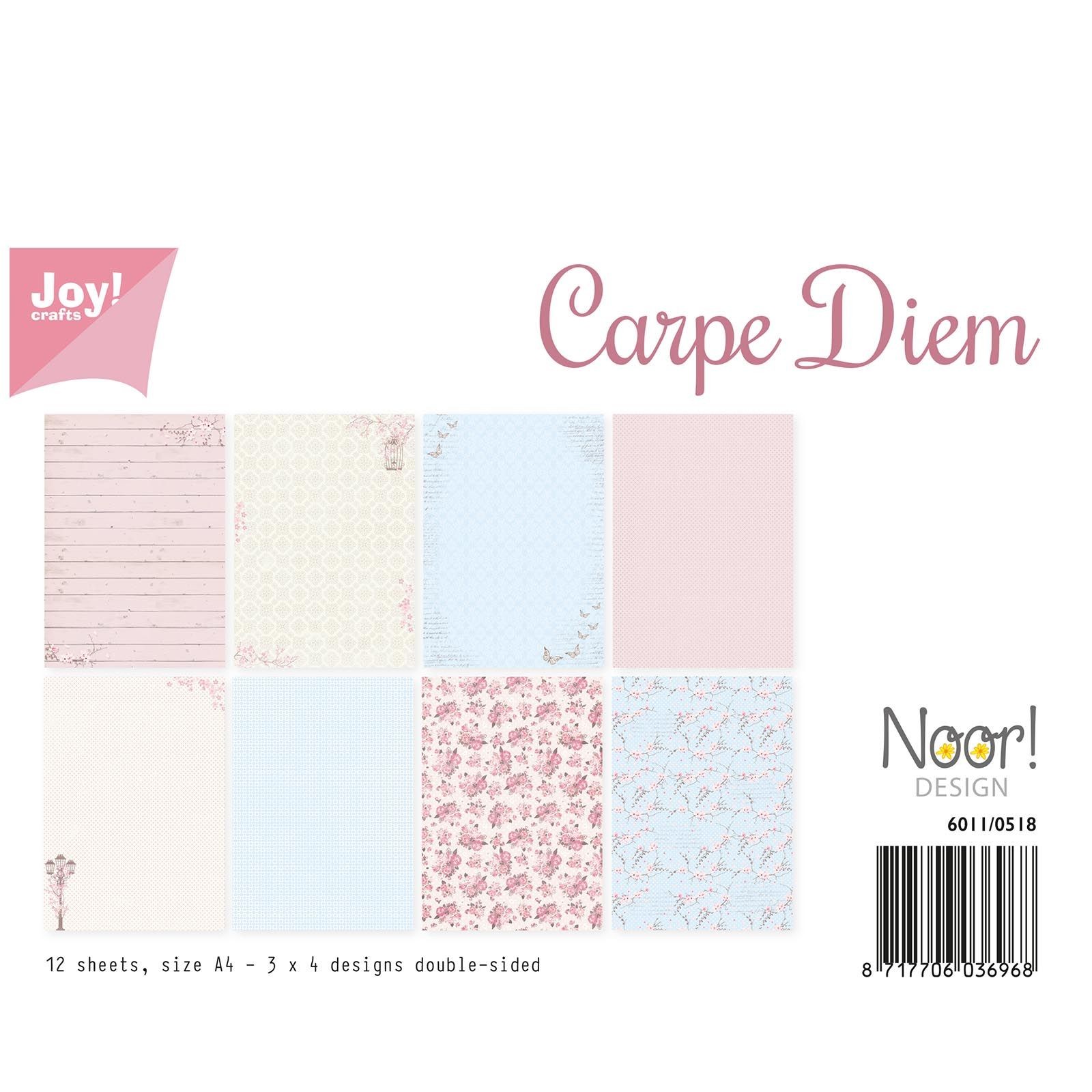 Joy crafts - Paperset A4 - Carpe Diem