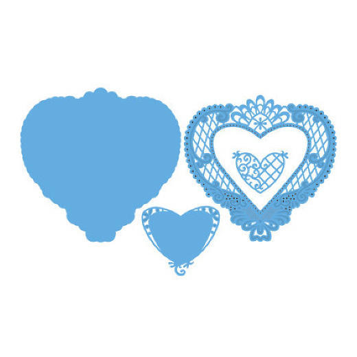 Marianne Design - Anja's filigran heart - 2