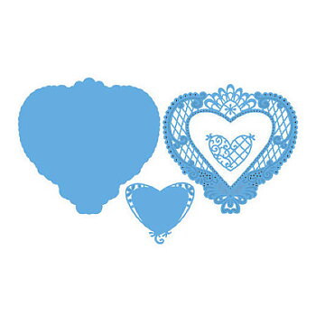 Marianne Design - Anja's filigran heart