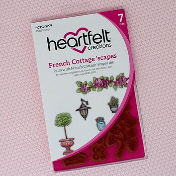 Heartfelt - Komplett set i 2 delar - French Cottage 'scapes