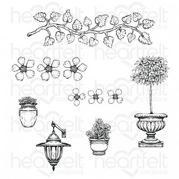 Heartfelt - Komplett set i 2 delar - French Cottage 'scapes