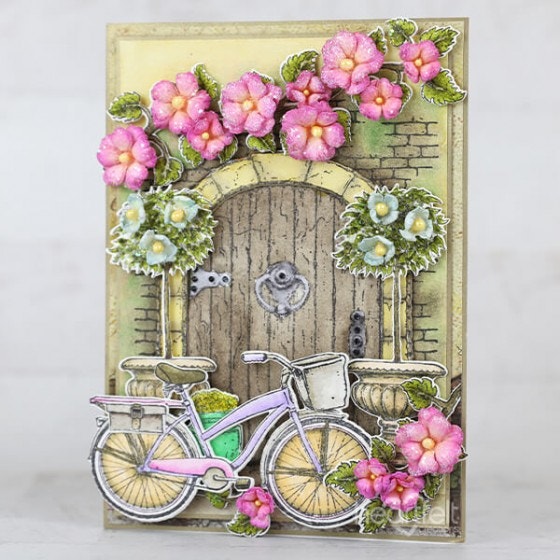 Heartfelt - Komplett set i 2 delar - French Cottage 'scapes - 4