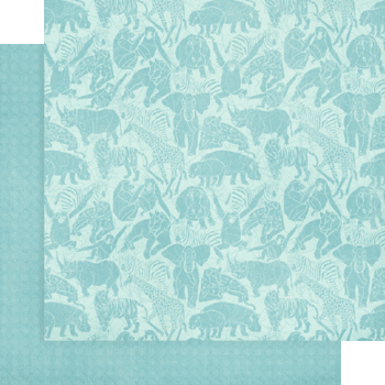Graphic45 - Wild & Free -  baspapper Patterns & Solids 12" x 12"