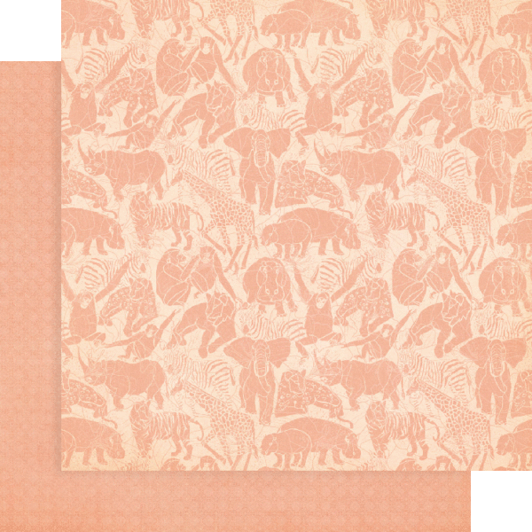 Graphic45 - Wild & Free -  baspapper Patterns & Solids 12" x 12" - 6