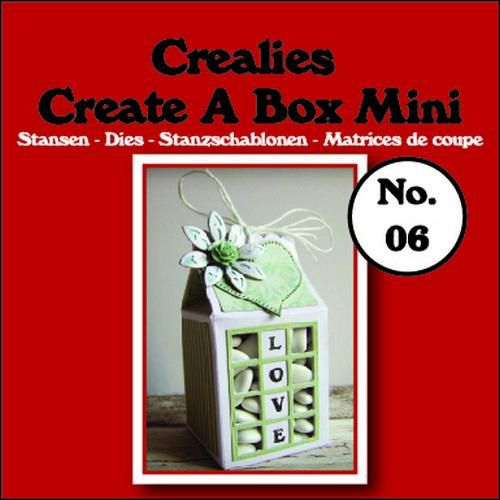 Crealies - Create A Box Mini no. 6 Milk carton