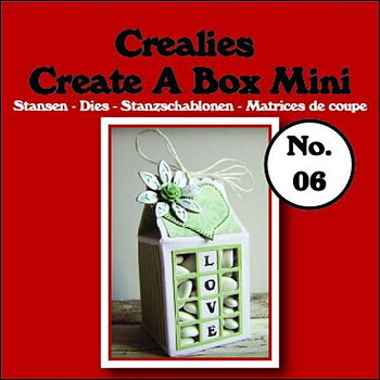 Crealies - Create A Box Mini no. 6 Milk carton