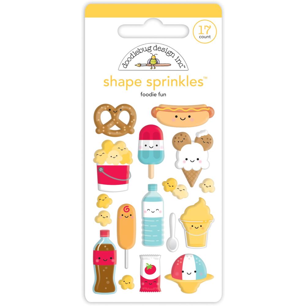   Doodlebug - Shape sprinkles - Foodie Fun