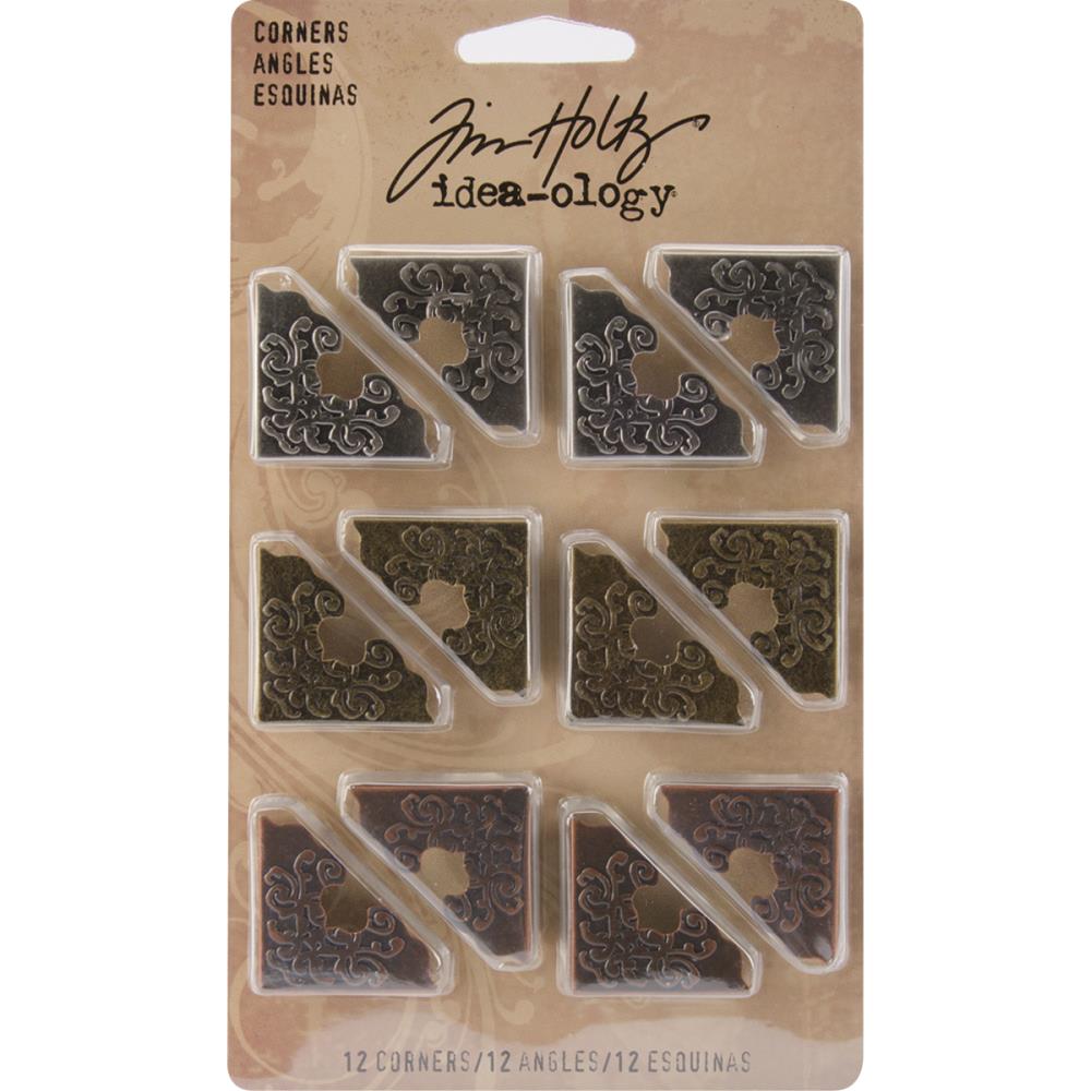 Tim Holtz  - Idea-ology - Corners 12st