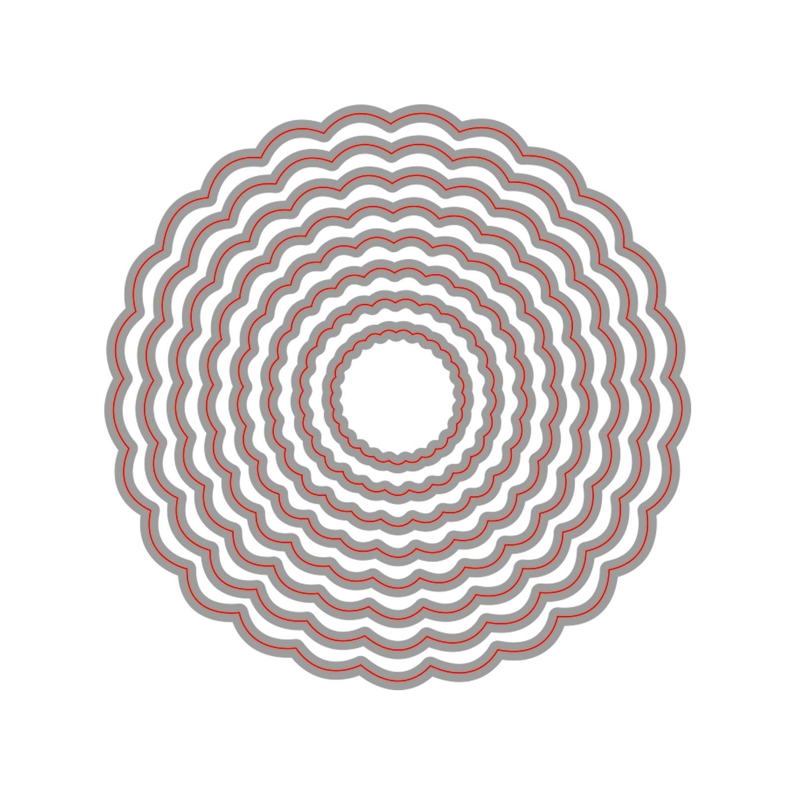 Vaessen - Dies - Circles scallop