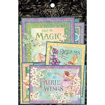 Graphic45 - Fairie Wings - Journaling & Ephemera Cards