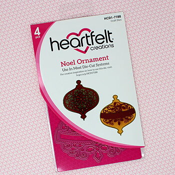 Heartfelt - Dies - Noel  Ornament