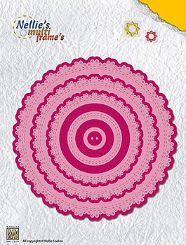 Nellies Choice  - Multi Frame Die - Doily-2
