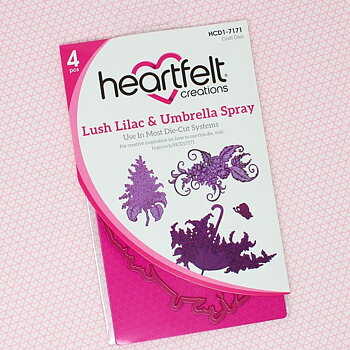 Heartfelt - Dies - Lush Lilac & Umbrella Spray