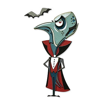 Sizzix - Dies Thinlits - The Count Colorize