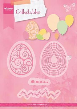 Marianne Design - dies - Easter eggs, balloons