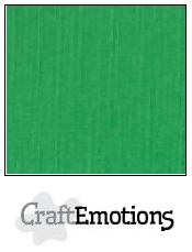 CraftEmotions linen cardboard 10 Sh grass green 30,5x30,5cm / LC-27