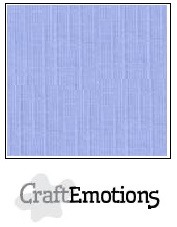 CraftEmotions linen cardboard 10 Sh light jeans 30,5x30,5cm / LC-42