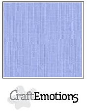 CraftEmotions linen cardboard 10 Sh light jeans 30,5x30,5cm / LC-42