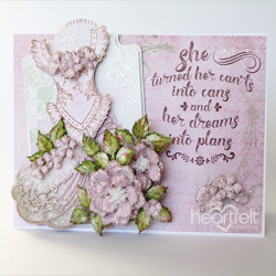 Heartfelt -  Floral Elements of Fashion - Dies och stämplar - 7