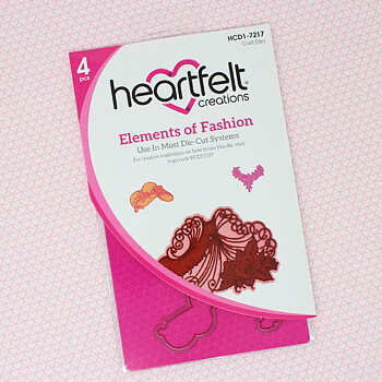 Heartfelt -  Floral Elements of Fashion - Dies och stämplar