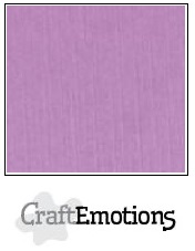 CraftEmotions linen cardboard 10 Sh lila 30,5x30,5cm / LC-33