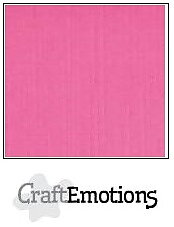 CraftEmotions linen cardboard 10 Sh magenta 30,5x30,5cm / LC-41