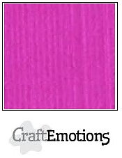 CraftEmotions linen cardboard 10 Sh coral Magenta 30,5x30,5cm / LC-53