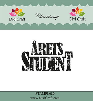 Dixi craft - Stämpel - Årets student
