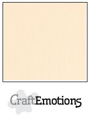 CraftEmotions linen cardboard 10 Sh sand 30,5x30,5cm / LC-12